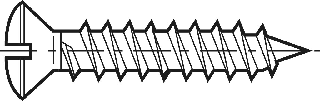 DIN 7973 St 4,2 x 25   C vernickelt